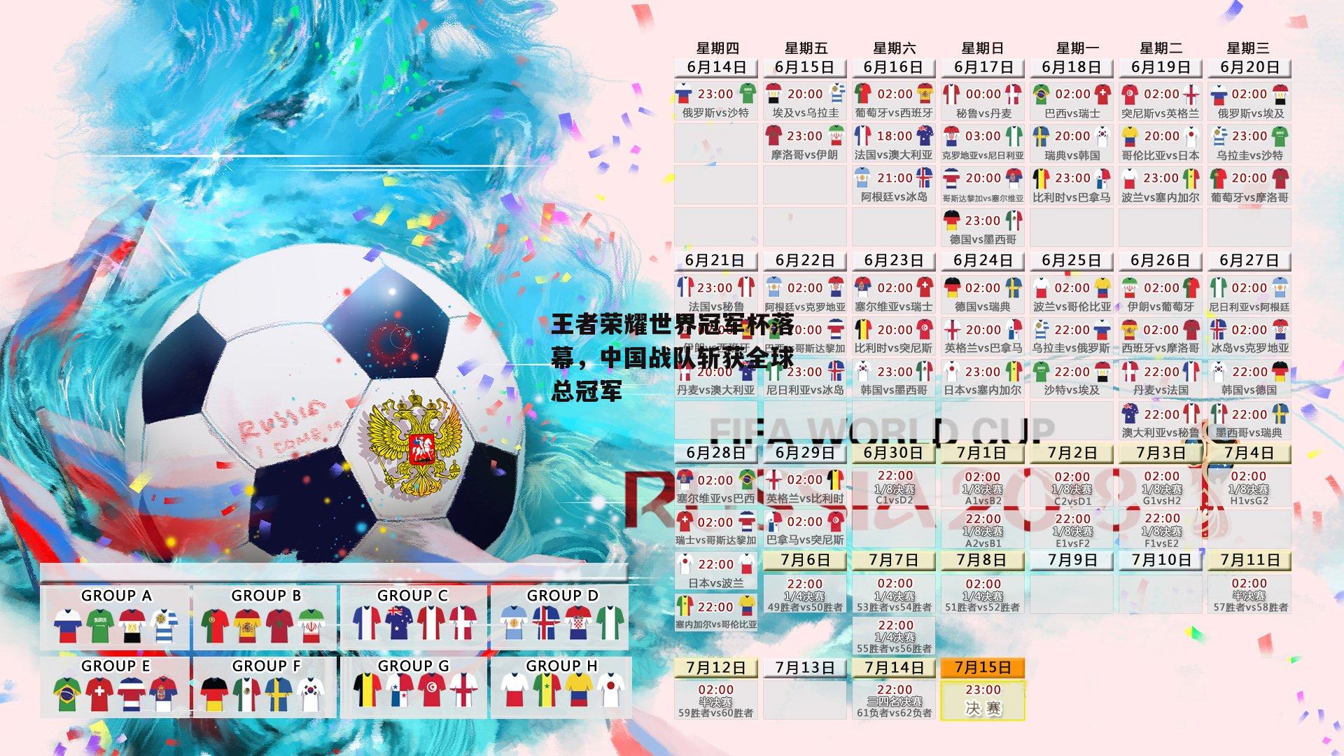 王者荣耀世界冠军杯落幕，中国战队斩获全球总冠军